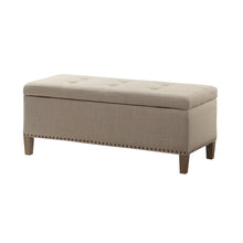 Load image into Gallery viewer, Modern Tufted Top Soft Close Storage Bench
