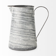 Load image into Gallery viewer, Abstract Jug Vase - Gray / White
