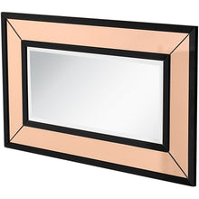 Load image into Gallery viewer, 26" Framed Accent Mirror - Gold Rose
