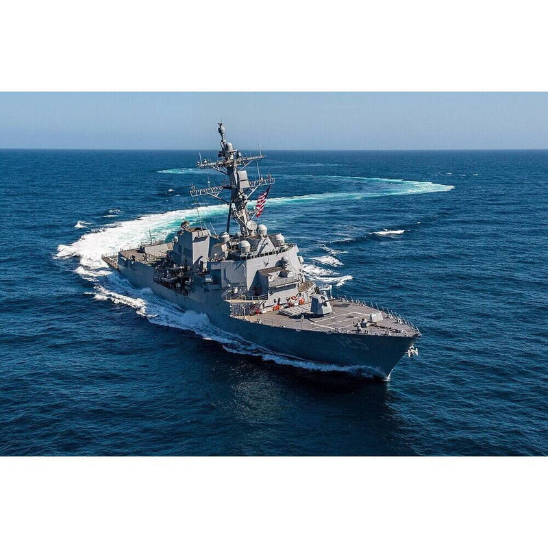 Hand Painted Model Boat (624319) - Gray