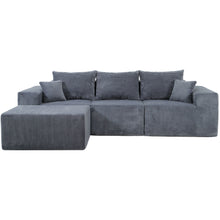 Load image into Gallery viewer, Modular Sectional Sofa, Convertible Couch With Chaise Corduroy
