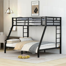 Load image into Gallery viewer, Metal Twin XL over Queen Bunk Bed for Teens and Adults,Space-Saving/Noise Reduced/No Box Spring Needed, Old SKU W1307S00013 (Expect arrive date 2024/3/24)
