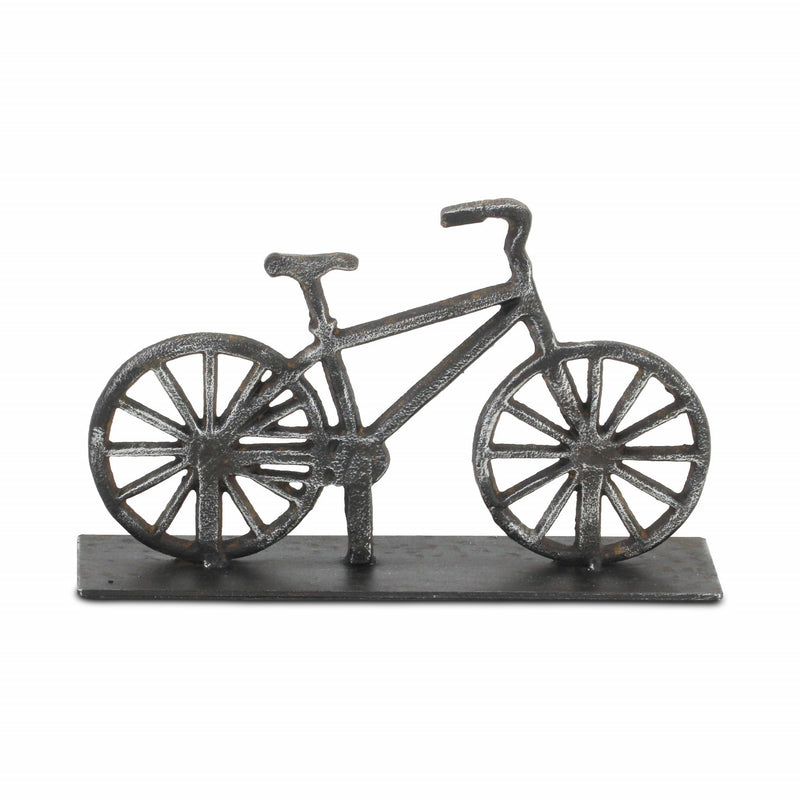 Bicycle Hand Painted Sculpture - Black