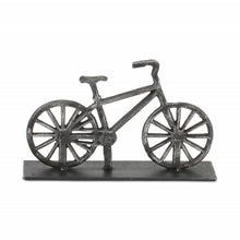 Load image into Gallery viewer, Bicycle Hand Painted Sculpture - Black
