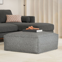 Load image into Gallery viewer, Brody - Large Square, Coffee Table Pouf
