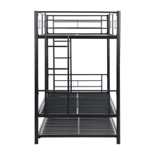 Load image into Gallery viewer, METAL Bunk Bed with trundle  Black
