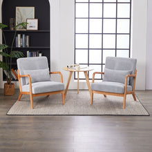 Load image into Gallery viewer, Accent Arm Chair With Pillow Upholstered
