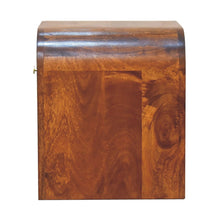 Load image into Gallery viewer, 16" Solid Wood One Drawer Nightstand - Chestnut
