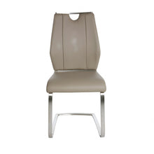 Load image into Gallery viewer, Leather Dining Side Chairs (Set of 2) - Taupe
