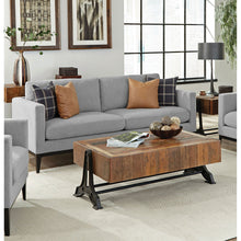 Load image into Gallery viewer, Montauk - Upholstered Sofa With Reversible Cushions - Light Gray
