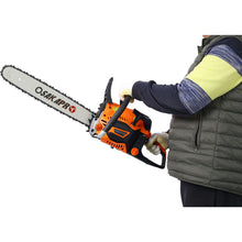 Load image into Gallery viewer, 62Cc Gas Powered Chainsaw 22" 2 Cycle Petrol Handheld Chain Saw Epa Compliant For Wood Cutting Aluminium - Orange
