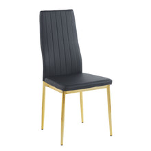 Load image into Gallery viewer, Dining Chair (Set of 4) - Golden Black
