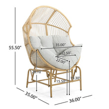 Load image into Gallery viewer, Palos - Outdoor Wicker Glider Chair

