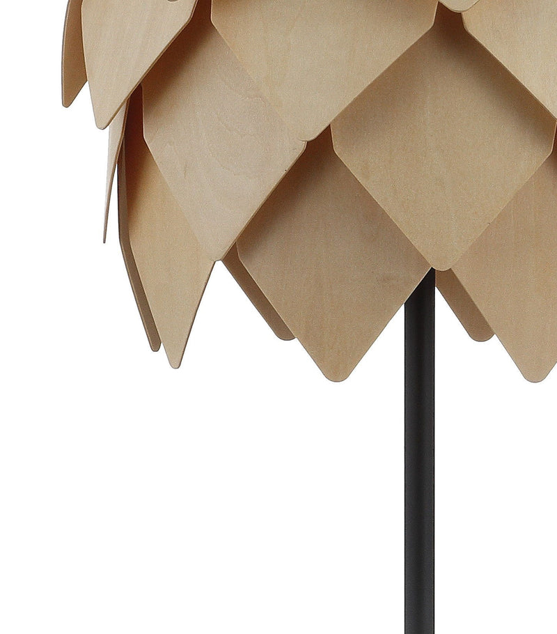 Novelty Table Lamp With Novelty Shade - Natural / Black