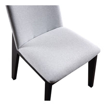 Load image into Gallery viewer, Upholstery Solid Wood Dining Room Side Chairs (Set of 2) - Light Gray / Black
