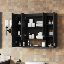 Load image into Gallery viewer, Wall Mounted Bathroom Cabinet With 5 Adjustable Shelves
