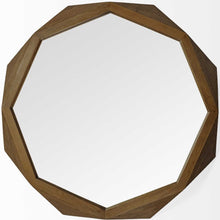 Load image into Gallery viewer, 41" Octagon Frame Wall Mirror - Brown

