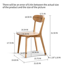 Load image into Gallery viewer, Simple Dining Chair, Solid Chair Table For Living Room Chair

