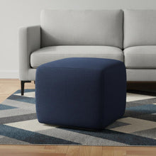 Load image into Gallery viewer, Ottoman Cotton Square - Blue
