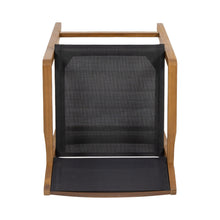 Load image into Gallery viewer, Outdoor Barstool With Woven Wicker And Frame (Set of 2) - Teak
