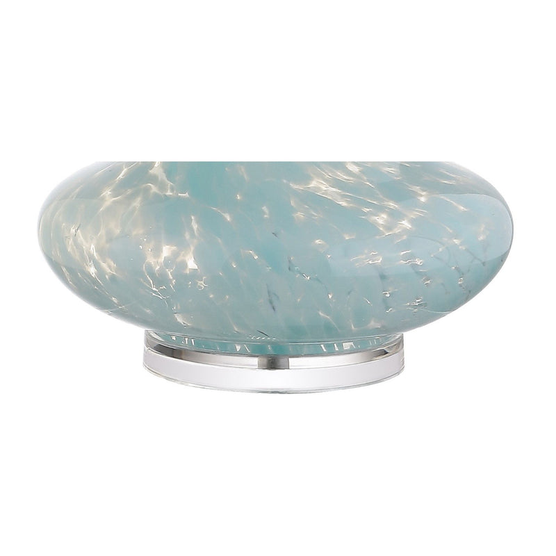 Novelty Table Lamp LED With Globe Shade - Blue