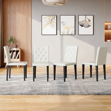 Load image into Gallery viewer, Dining Chairs With Ergonomic Buckle Backrest For Family Dining Rooms
