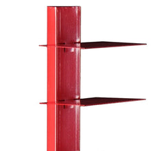 Load image into Gallery viewer, Twelve Tier Narrow Tower Bookcase - Red
