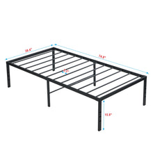 Load image into Gallery viewer, Heavy Duty Metal Bed Frame With Quiet Support
