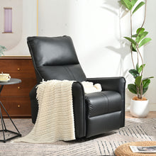 Load image into Gallery viewer, 360° Modern Small Rocking Swivel Recliner Chair With Side Pocket
