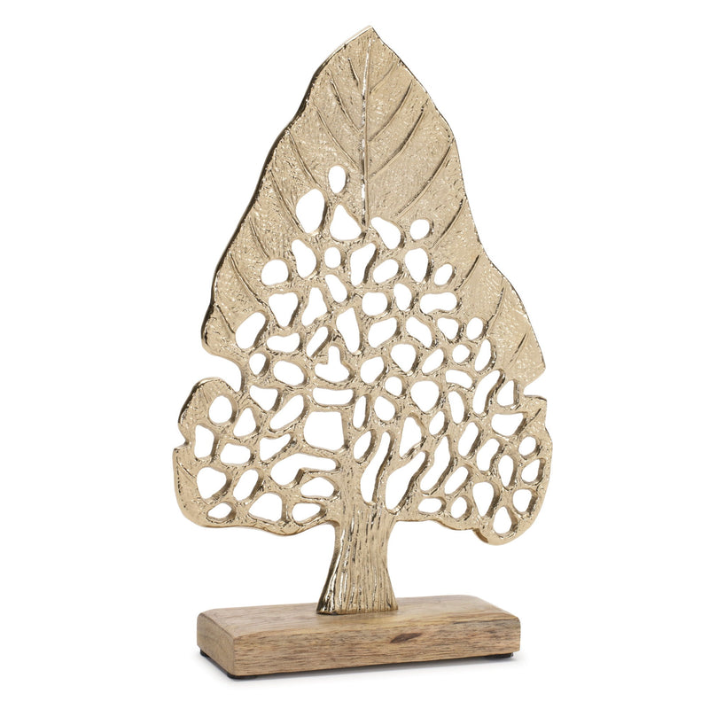 Tabletop Sculpture (Set of 2) (592981) - Gold