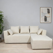 Load image into Gallery viewer, Modular Corner Sofa With Soft Fabric
