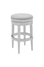 Load image into Gallery viewer, 26" Solid Wood Swivel Backless Bar Height Bar Chair - Gray
