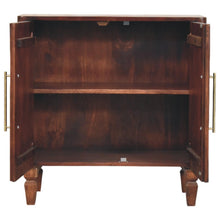Load image into Gallery viewer, Round Accent Cabinet With Single Door (738388) - Brown
