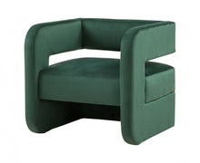 Load image into Gallery viewer, Modern Velvet U Shaped Chair - Green
