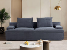 Load image into Gallery viewer, Nimbus - Oversized Full Foam 4 Seater Couch For Living Room Upholstered In Soft, Wide Armrests
