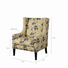 Load image into Gallery viewer, Barton - Wing Chair With Nail Head Accents
