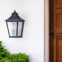 Load image into Gallery viewer, Two Light Pocket Lantern Wall Light - Antique Bronze
