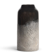 Load image into Gallery viewer, Abstract Cylinder Table Vase - Black / Gray
