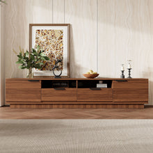 Load image into Gallery viewer, TV Stand, Entertainment Center With Deep Drawers, Cable Management &amp; Soft Closing Hinges
