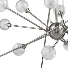 Load image into Gallery viewer, Modern Multi Light Geometric Hanging Chandelier Light - Silver
