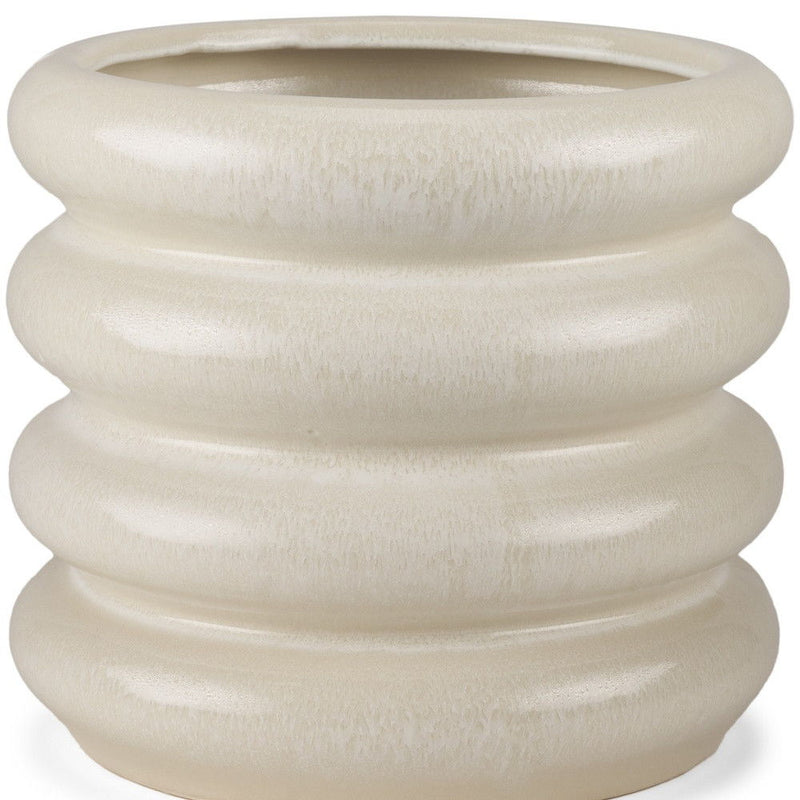 Cylinder Table Vase (608340) - Cream