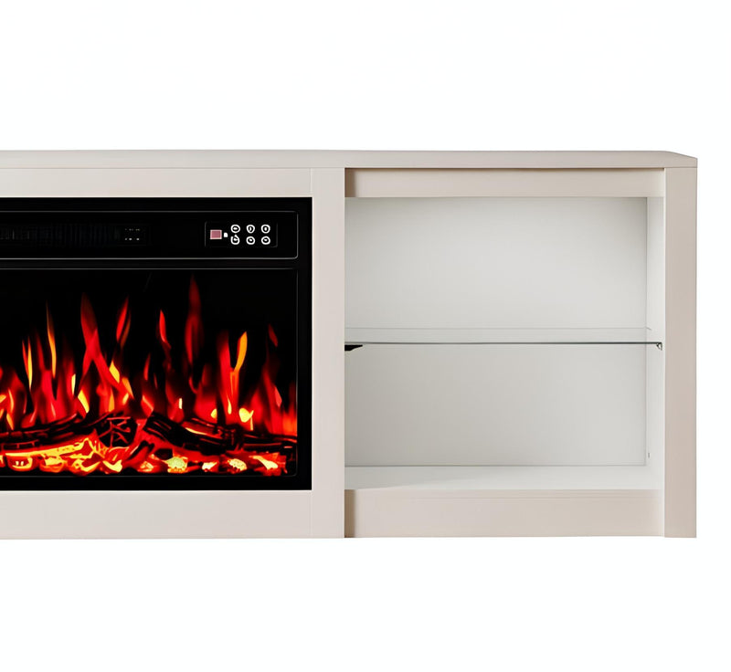 Fireplace Entertainment Center With Fireplace (734209) - Black