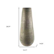 Load image into Gallery viewer, Cylinder Floor Vase - Gray
