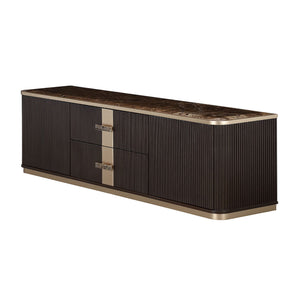 West Kensington - Media Cabinet - Medium Espresso