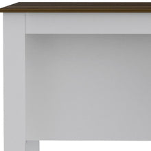 Load image into Gallery viewer, 41" Kitchen Island With Storage - Brown / White
