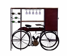 Load image into Gallery viewer, 17" X 58.5" X 67.5" Tricycle Delivery Bar - Maroon

