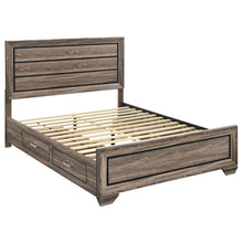 Load image into Gallery viewer, Queen Storage Bed With Underbed Drawers - Brown
