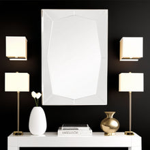 Load image into Gallery viewer, 36" Glass Framed Accent Mirror - Clear
