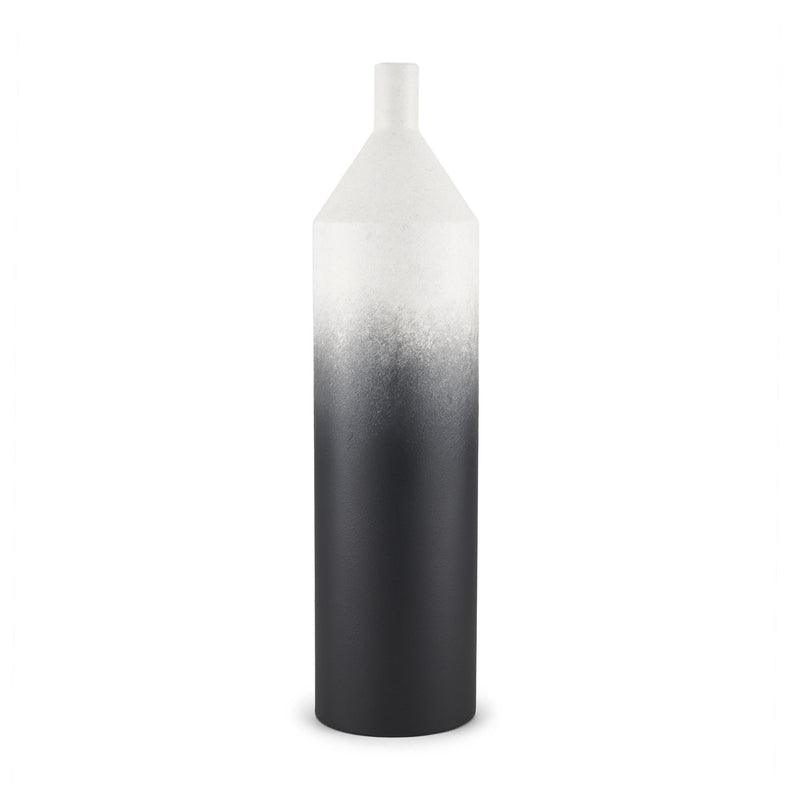 Ombre Table Vase (608330) - Black / White