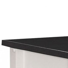 Load image into Gallery viewer, Rubber Wood Kitchen Cart - Black / White
